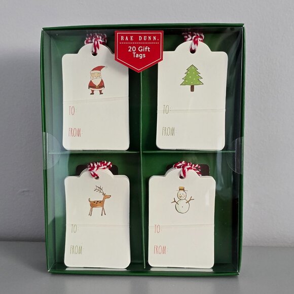 NEW - Rae Dunn Christmas Gift Tags - Picture 2 of 3